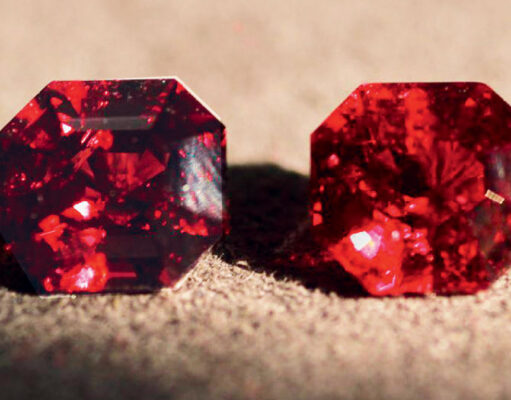 Rediscovering Spinel: A Legacy Reborn Burmese vivid red spinel pair.