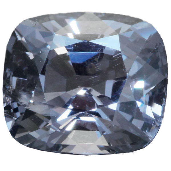 5-ct violet-gray spinel from Vietnam.