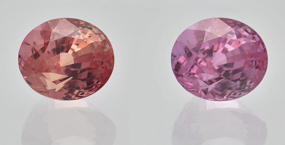 Corundum with unstable color not qualified to be called padparadscha (see LMHC IS No. 4).