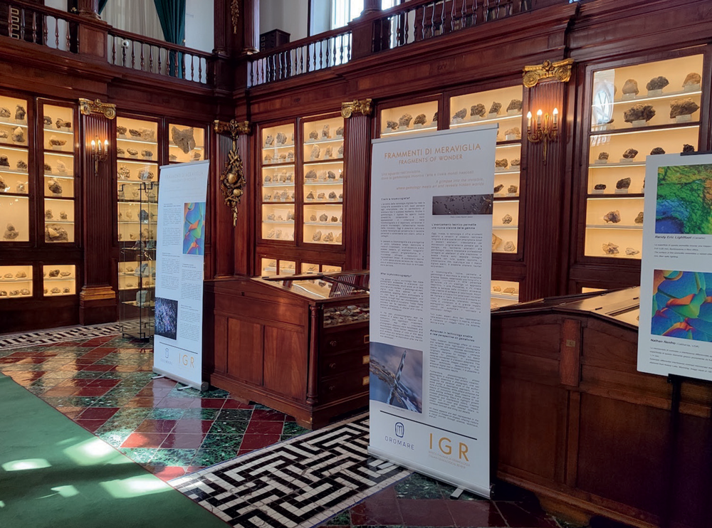 Students' posters provided interesting research and information on gemstones. 
