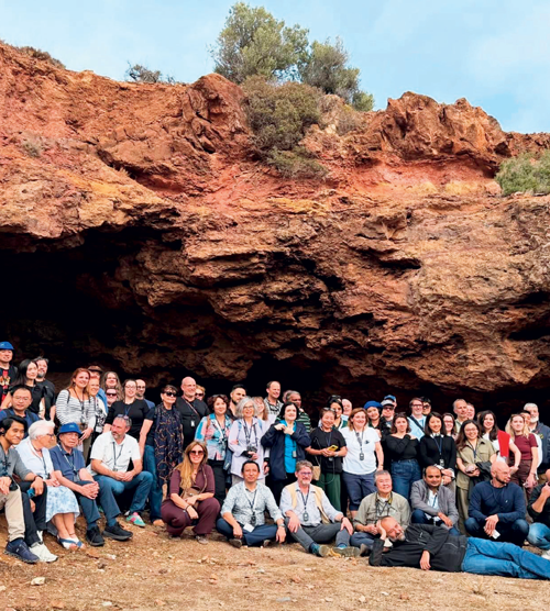 IGC participants on an excursion to Lavrion and Cape Sounion. (Photo: Ioannis Alexandris) 